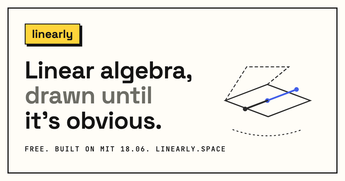 Lectures | linearly